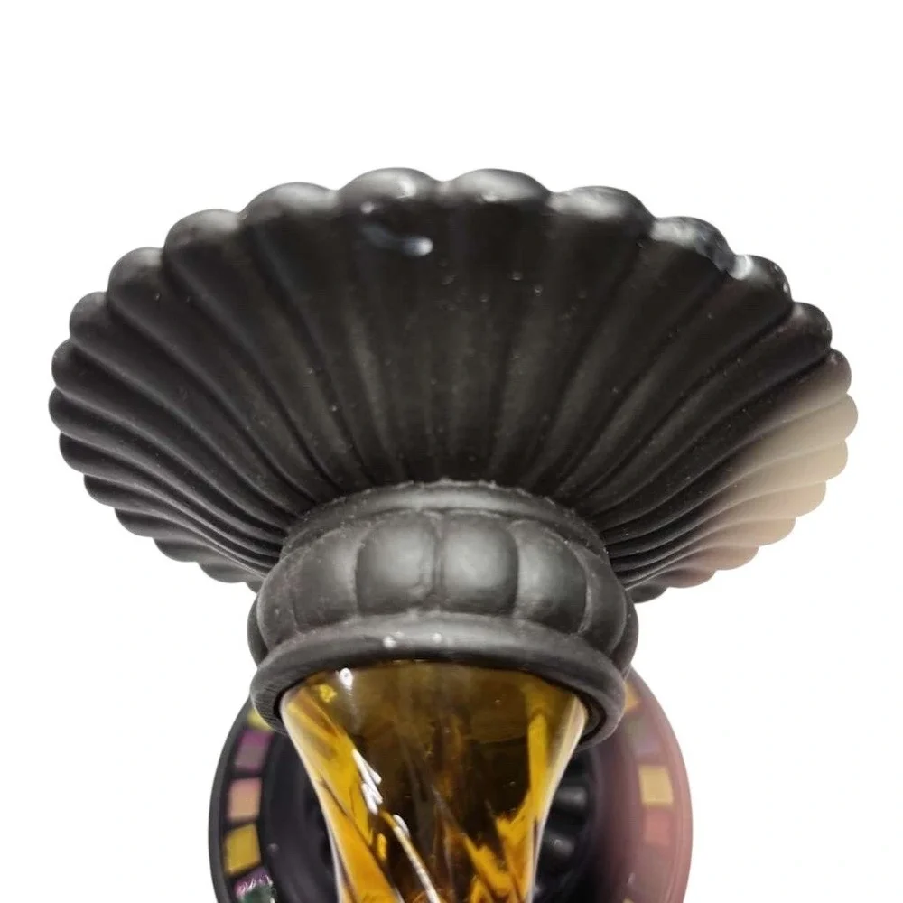 PartyLite P8698 Global Fusion Wall Sconce Peglite Taper Pillar Candle Mosaic‎ - Picture 7 of 7